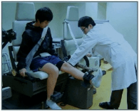 스포츠의학실 운동치료모습