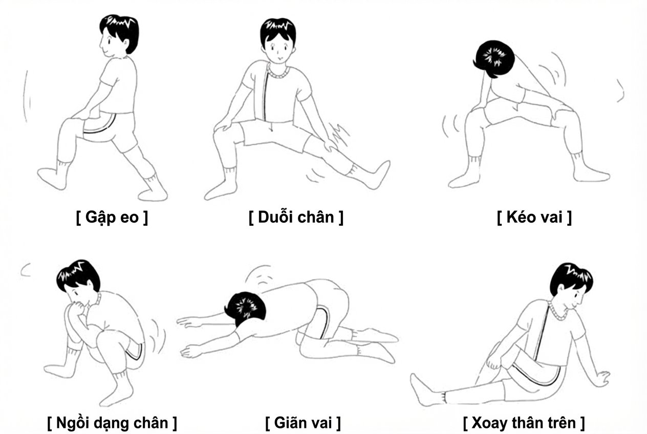 Bài tập Tăng chiều cao 1